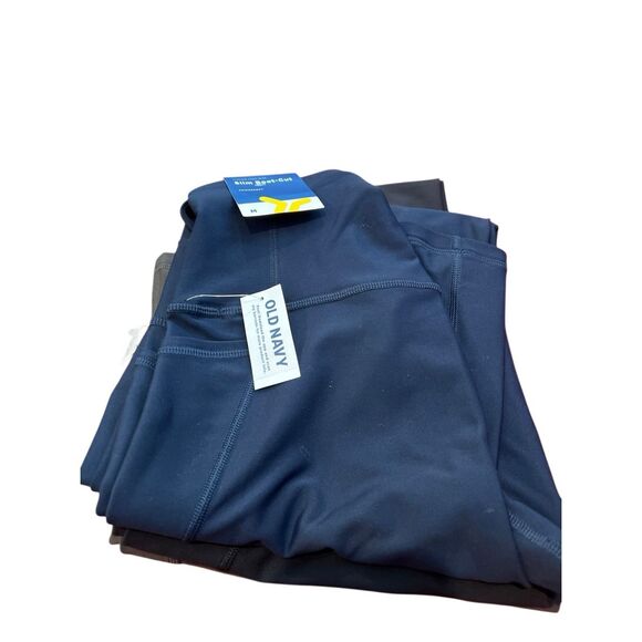 Lot of 3 Slim boot cut old navy leggings Sz.M NWT - Picture 1 of 4